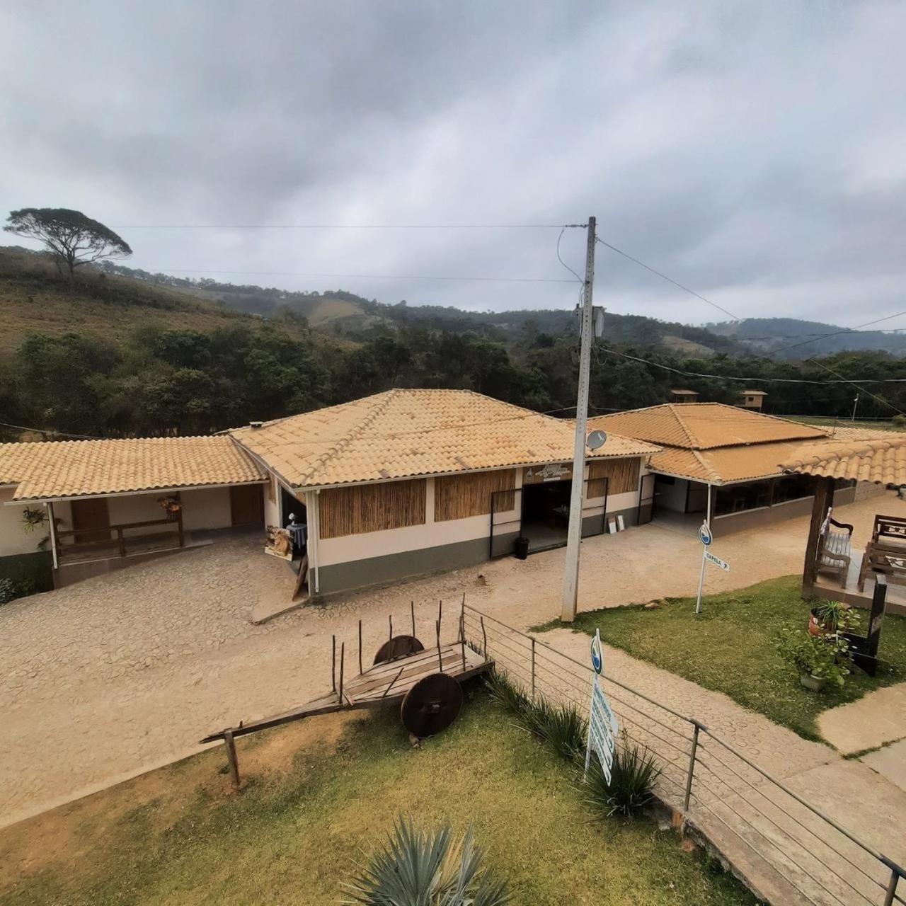 Hotel Fazenda Recanto 欧鲁布兰科 外观 照片